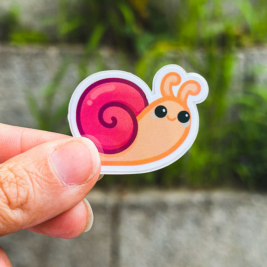 Vinyl Sticker "Snail Red"