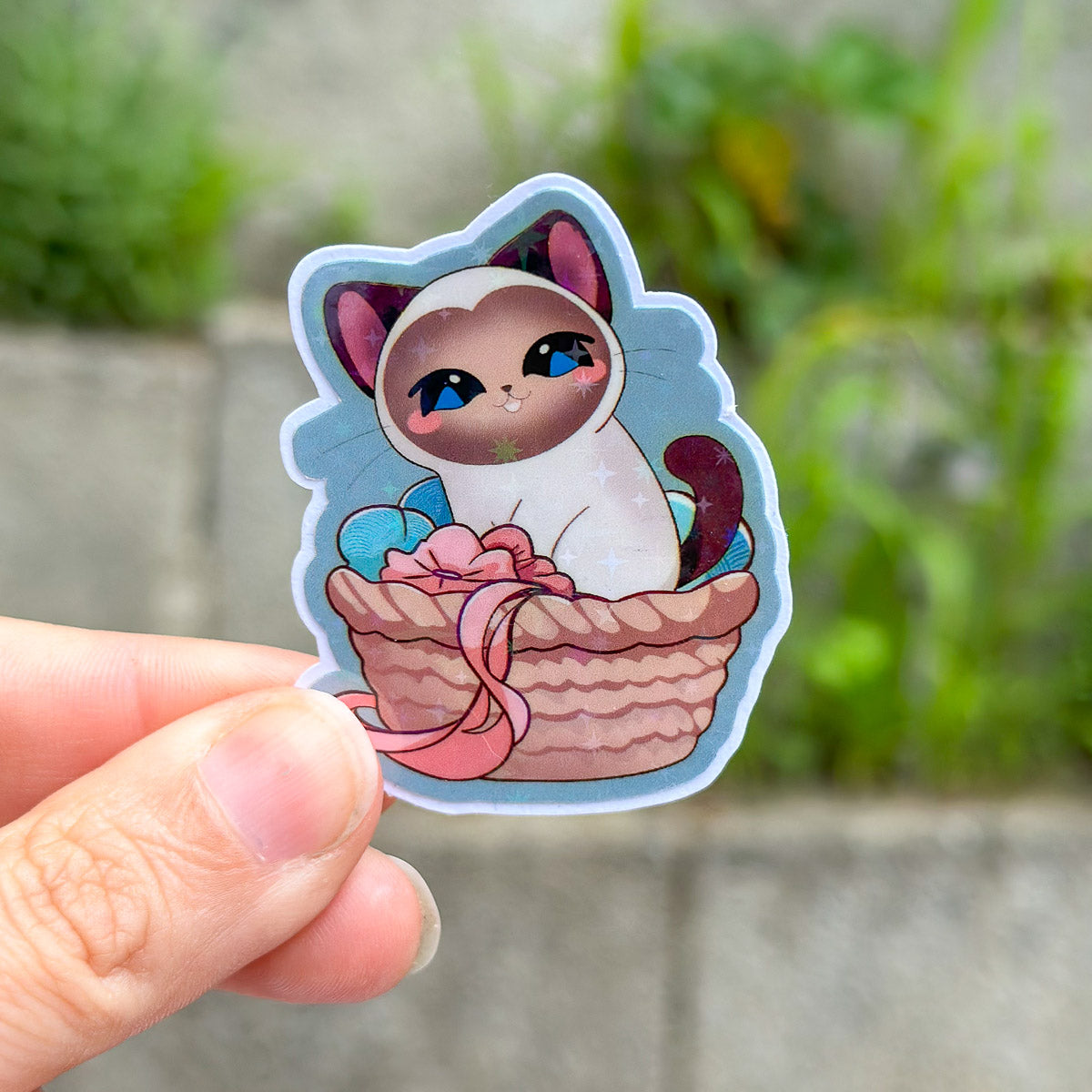 Vinyl sticker "Siamese"