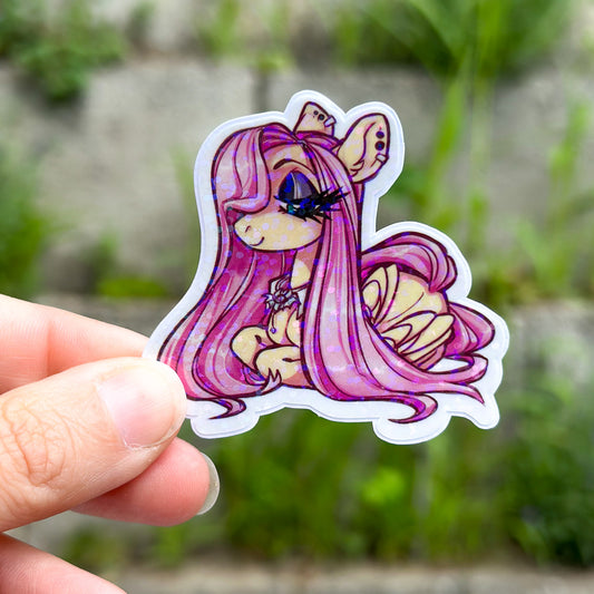 Vinyl Sticker "Fluttershy Punk"