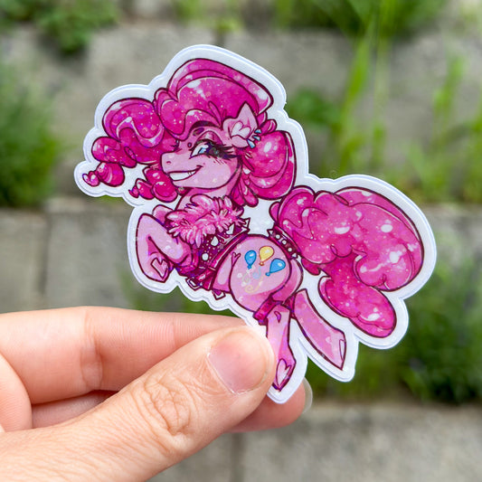 Vinyl Sticker "Pinkie Pie Punk"