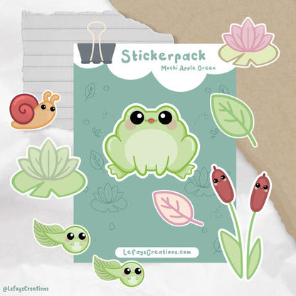 Stickerpack "Mochis Apple Green"