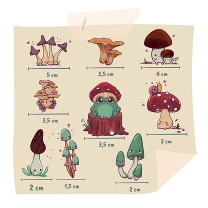 Stickerpack "Mochis Mushroom Party"