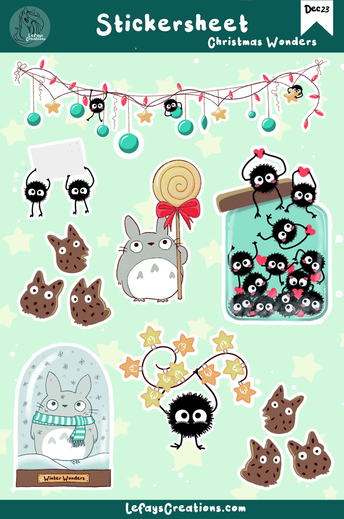 Stickersheet "Christmas Wonders"