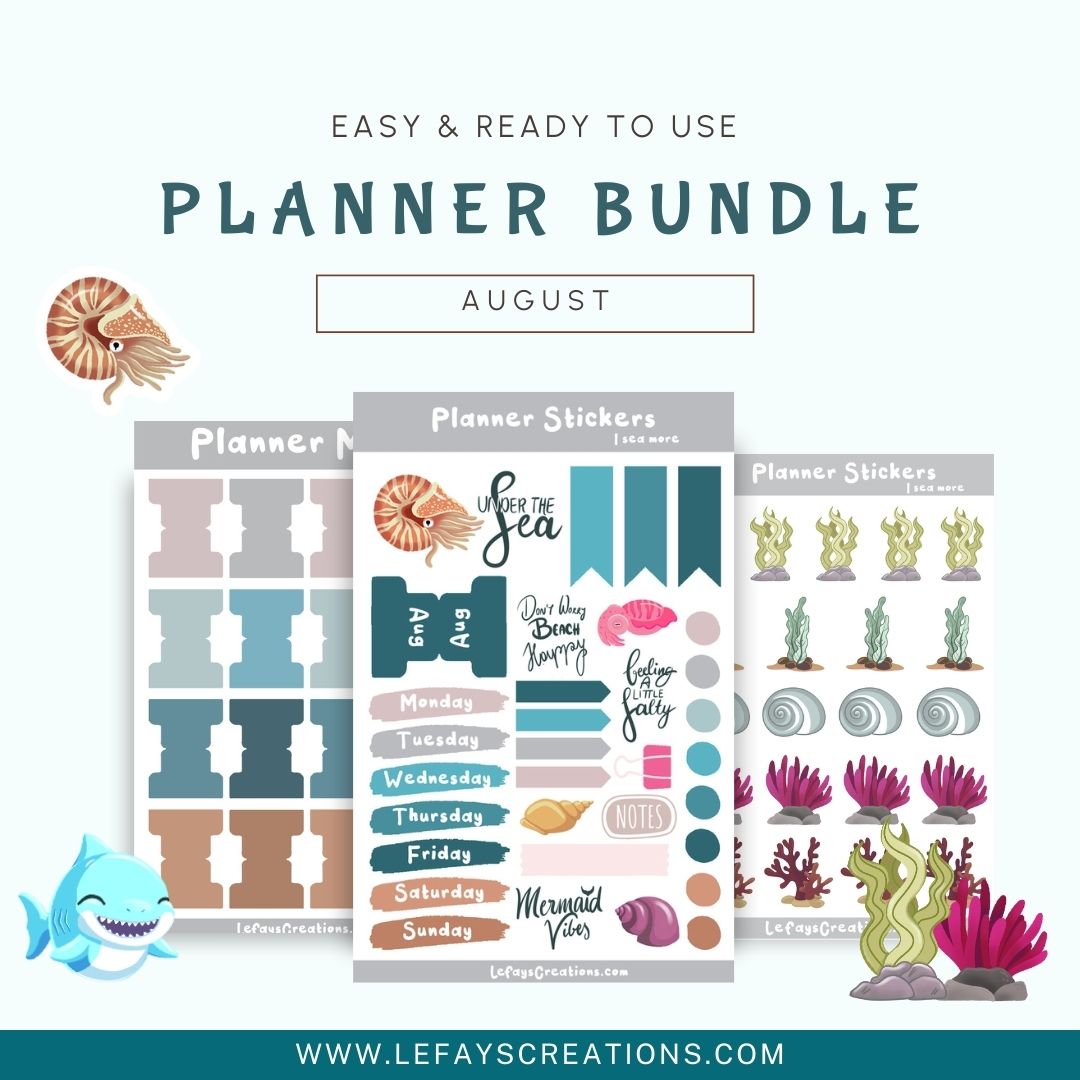 Planner Bundle "August"